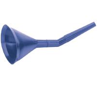 Draper 69674 Funnel with Detachable Offset Neck, Black