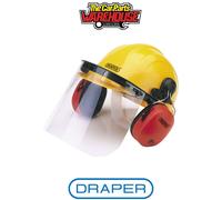 Draper Safety Helmet with Ear Muffs and Visor 69933