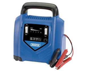 Draper 6V/12V Battery Charger, 7.0A, 10-75Ah