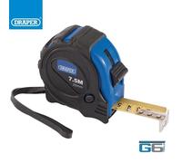 DRAPER 7.5M TAPE MEASURE 25FT MEASURING TAPE ABS CASE WITH BELT CLIP, 75300