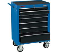 Draper 26" Roller Cabinet (7 Drawer), Blue