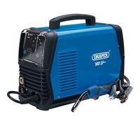 Draper 70048 Gas/Gasless AC/DC MIG Aluminium Welder, 160A Blue One Size