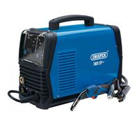 Draper 70048 Gas/Gasless AC/DC MIG Aluminium Welder, 160A Blue One Size