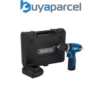 Draper 70256 12V Combi Drill, 1 x 1.5Ah Battery, 1 x Fast Charger