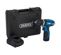 Draper 12V Combi Drill 1 X 1.5Ah Battery 1 X Fast Charger each 1 70256