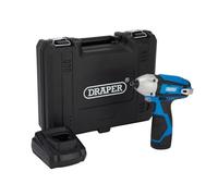 Draper 12V Impact Driver, 1/4" Hex., 1 x 1.5Ah Battery, 1 x Fast Charger