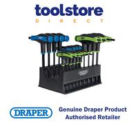 Draper Expert TX-STAR® & Hex Soft Grip Metric T-Handle Key Set (20 Piece)
