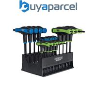 Draper 70388 Draper Expert TX-STAR & Hex Soft Grip Metric T-Handle Key Set (20 P