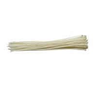 Draper 70401 Nylon 4.8 x 400mm White Cable Ties (100 Pieces)