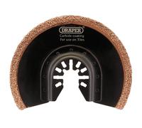 Draper 70470 Oscillating Multi-Tools Carbide Coated Cutting Blade 88Mm each