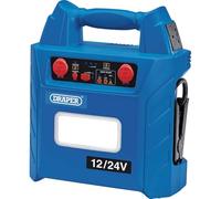 Draper 70554 12 V/24 V Jump Starter (3000A) , Blue