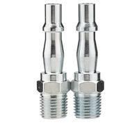 Draper 70860 1/4" Male Screw Adaptor, (Pack of 2)