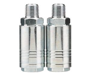 Draper 70863 1/4in Male Quick Coupling (Pack Of 2) each 2