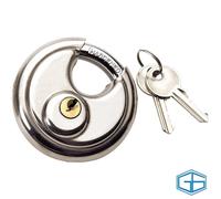 DRAPER 70MM CLOSE SHACKLE STAINLESS STEEL PADLOCK, STOCK NO: 22157