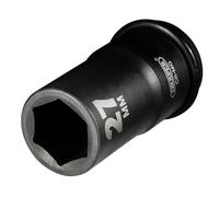 Draper Expert 71908 Hi-Torq® 6 Point Deep Impact Socket 3/4in Sq. Dr. 27Mm each