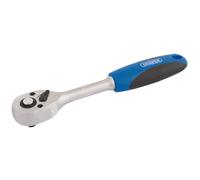 Draper 72 Tooth Reversible Soft Grip Handle Ratchets 1/4" Square Drive