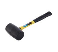 Wickes General Purpose Black Rubber Mallet - 24oz