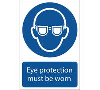Draper 72080 Eye Protectionft Mandatory Sign 200 X 300Mm each