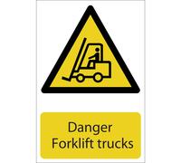 Draper 72360 Danger Forklift Trucks each