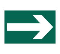 Draper 72451 Arrow Symbolft Safety Sign each