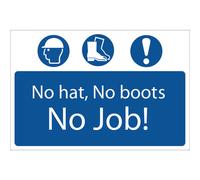Draper 72916 ftNo Hat No Boots No Jobft Mandatory Sign each