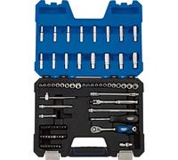 Draper 1.4" Square Drive Combined Socket Set - Silver / 75
