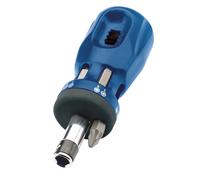Draper Stubby Ratchet Screwdriver and 6 Piece Bit Set