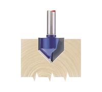 Draper Tct Router Bit, 1/4" Groove 19mm X 90 Degrees 75337