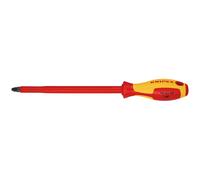 Draper 76808 KNIPEX 98 25 04 VDE Insulated Pozidriv® Screwdriver, PZ4 x 20