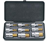 Draper 770-INMTIN 9 Piece Metric Hexagon Socket Bit Set