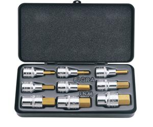 Draper 770-INMTIN 9 Piece Metric Hexagon Socket Bit Set