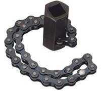 Draper 77592 Oil Filter Wrench (130mm Cap), Black