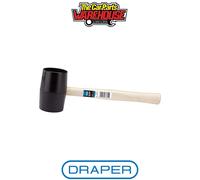 Draper 78615 Hardwood Shaft Rubber Mallet 800g/28oz