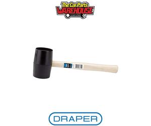 Draper 78615 Hardwood Shaft Rubber Mallet 800g/28oz