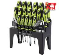 Draper 78619 Screwdriver Hex Key And Bit Set Green (44 Piece) per set