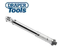 Draper Torque Wrench, 1/4" Sq. Dr., 5 - 25Nm