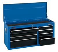 Draper 40" Tool Chest With Eight Drawer - Blue