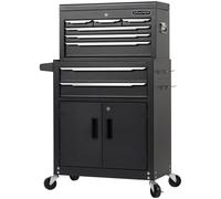 Draper Combined Roller Cabinet And Tool Chest 8 Drawer 24in each 1 30681