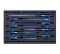 Draper 8 Piece Extra Long Precision Screwdriver Set in 1/4 Eva Insert Tray 6...