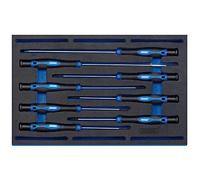 Extra Long Precision Screwdriver Set in 1/4 Drawer EVA Insert Tray (8 Piece)