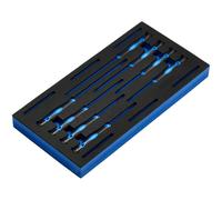Extra Long Precision Screwdriver Set in 1/4 Drawer EVA Insert Tray (8 Piece)