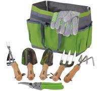 Draper 08997 Stainless Steel Garden Tool Set with Storage Bag (8 Piece)