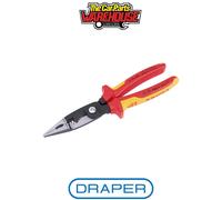 Draper 80803 KNIPEX 13 88 200UKSBE Fully Insulated Electricians Universal Instal