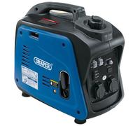 Draper Petrol Inverter Generator (2.0kVA/1.6kW), Black