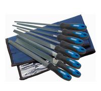 Draper 8106B/8 8 Piece 200mm Soft Grip Engineers File and Rasp Set
