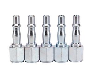 Draper 81297 1/4in Bsp Female Coupling Screw Adaptors (Pack Of 5) per card