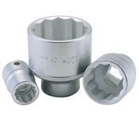 Elora 00814 Bi-Hexagon Socket 38Mm-1.1/2in 3/4in Sq. Dr. each