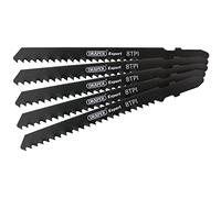 Draper 81724 Expert 5 Piece DT111C 100mm Jigsaw Blade Set, 230 V, Black, 100 mm