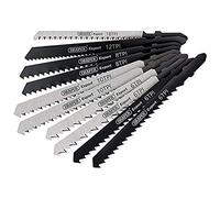 Draper 81735 Expert 10 Piece Assorted Jigsaw Blade Set, 230 V, Black and Silver