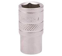 Draper 82143 1/4" Square Drive Socket, 9 mm Size , Blue